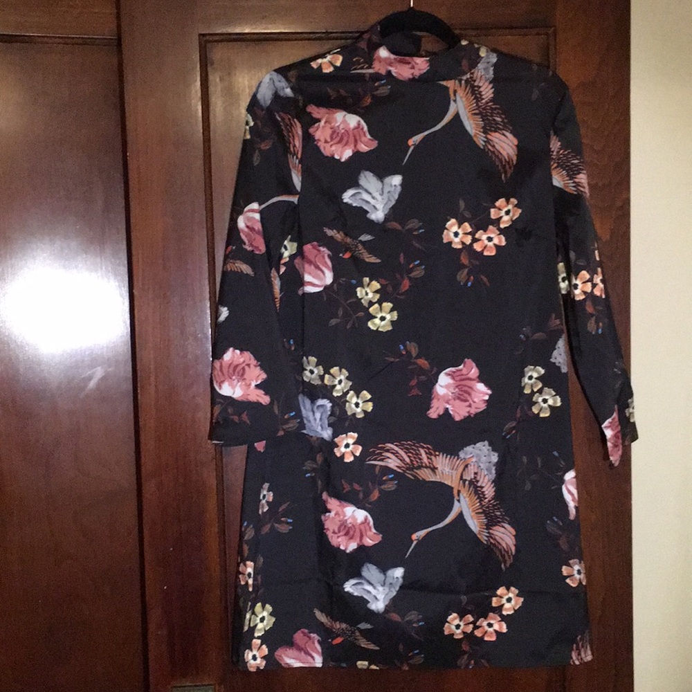 LAST ONE NWT Asian Pattern Tunic Dress - Picture 5 of 7